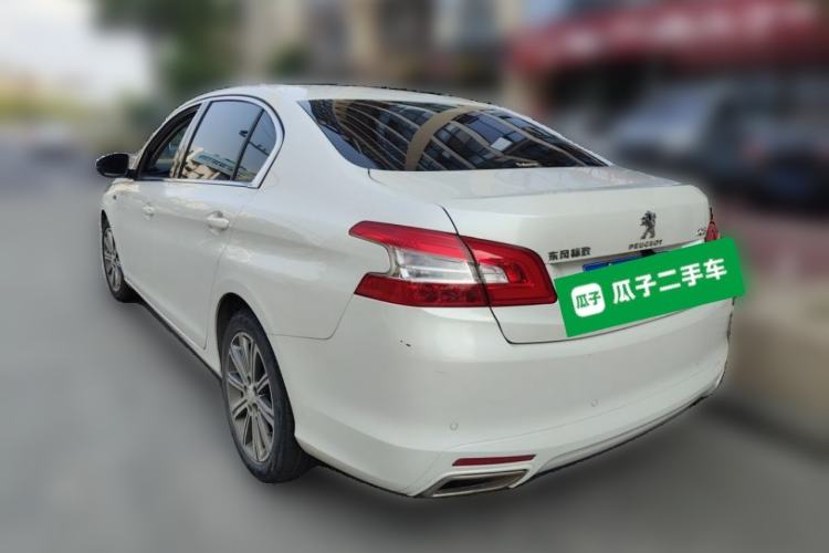Used Peugeot 408 2016 1.6T Automatic Luxury Edition Rear Left 45 Deg