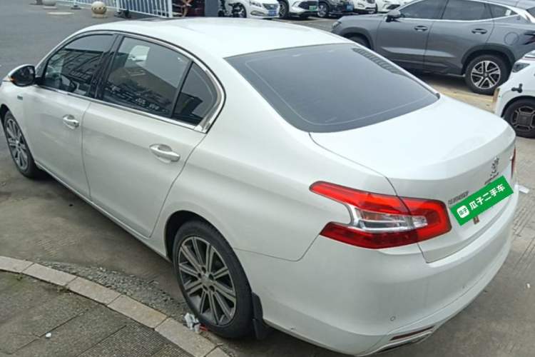 Used Peugeot 408 2016 1.6T Automatic Luxury Edition Rear Left 45 Deg