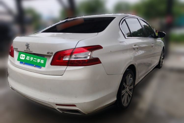 Used Peugeot 408 2016 1.6T Automatic Luxury Edition Rear Right 45 Deg