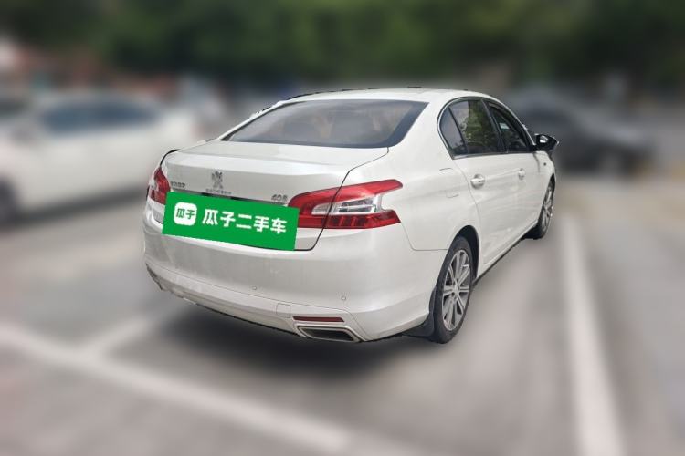 Used Peugeot 408 2016 1.6T Automatic Luxury Edition Rear Right 45 Deg