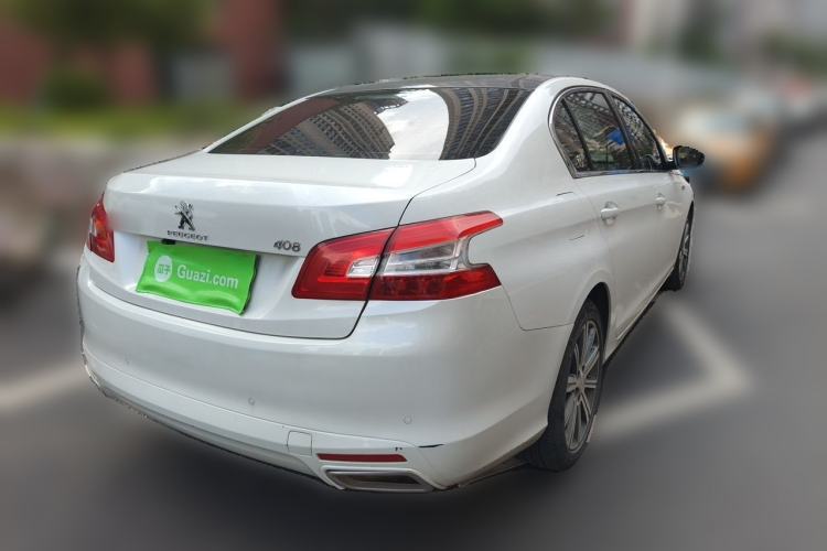 Used Peugeot 408 2016 1.6T Automatic Luxury Edition Rear Right 45 Deg