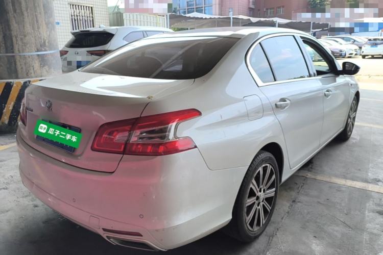 Used Peugeot 408 2016 1.6T Automatic Luxury Edition Rear Right 45 Deg