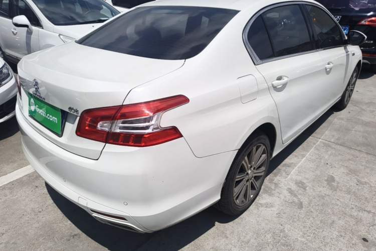 Used Peugeot 408 2016 1.6T Automatic Luxury Edition Rear Right 45 Deg