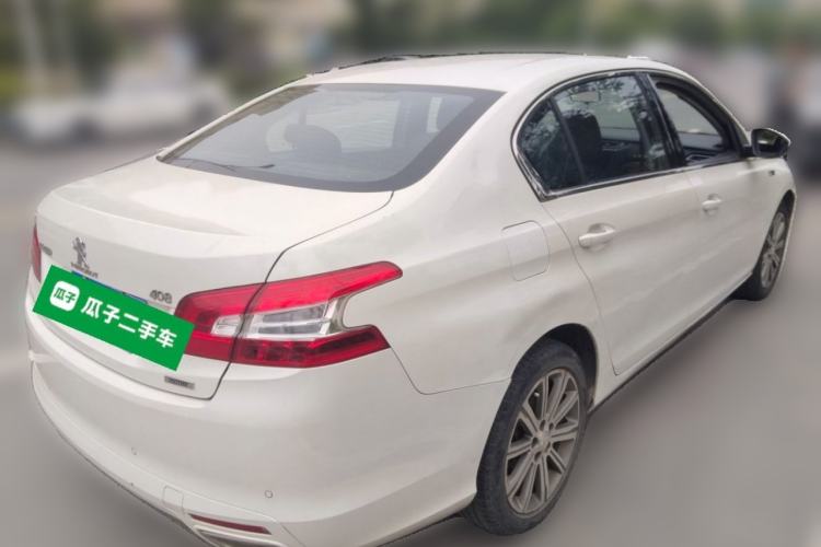 Used Peugeot 408 2016 1.6T Automatic Luxury Edition Rear Right 45 Deg