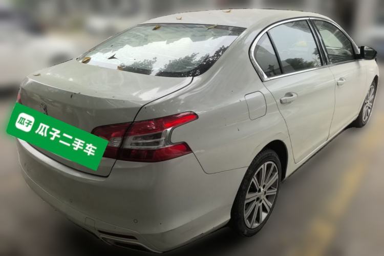 Used Peugeot 408 2016 1.6T Automatic Luxury Edition Rear Right 45 Deg