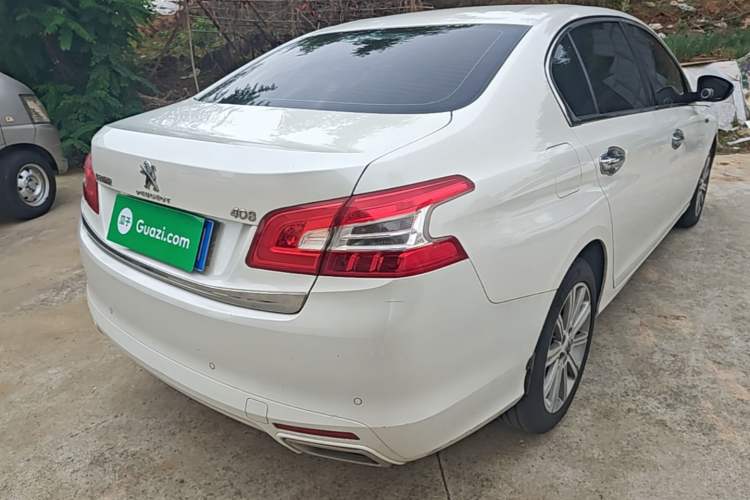 Used Peugeot 408 2016 1.6T Automatic Luxury Edition Rear Right 45 Deg