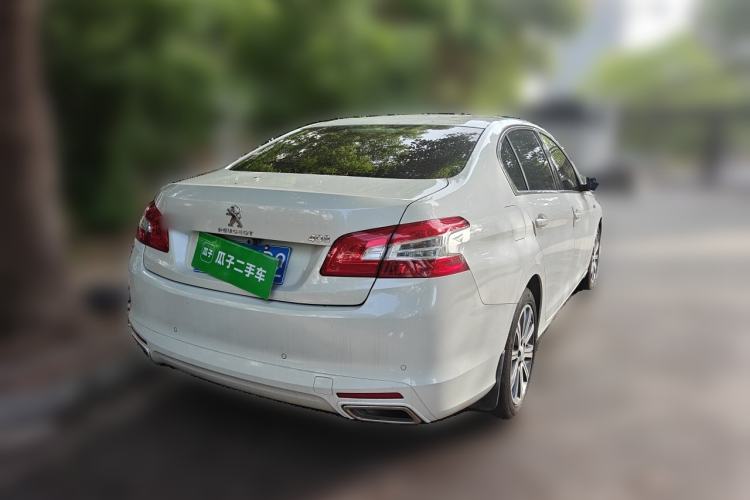 Used Peugeot 408 2016 1.6T Automatic Luxury Edition Rear Right 45 Deg