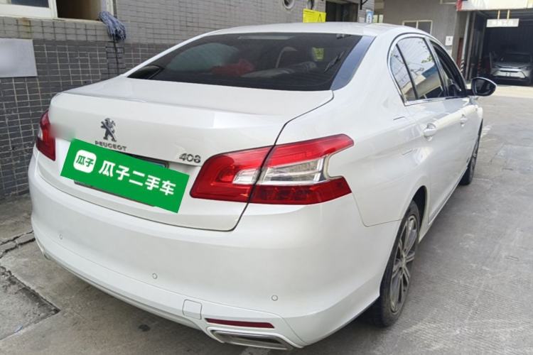 Used Peugeot 408 2016 1.6T Automatic Luxury Edition Rear Right 45 Deg