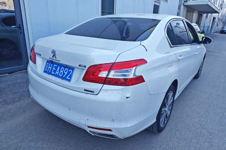 Used Peugeot 408 2016 1.6T Automatic Luxury Edition Rear Right 45 Deg