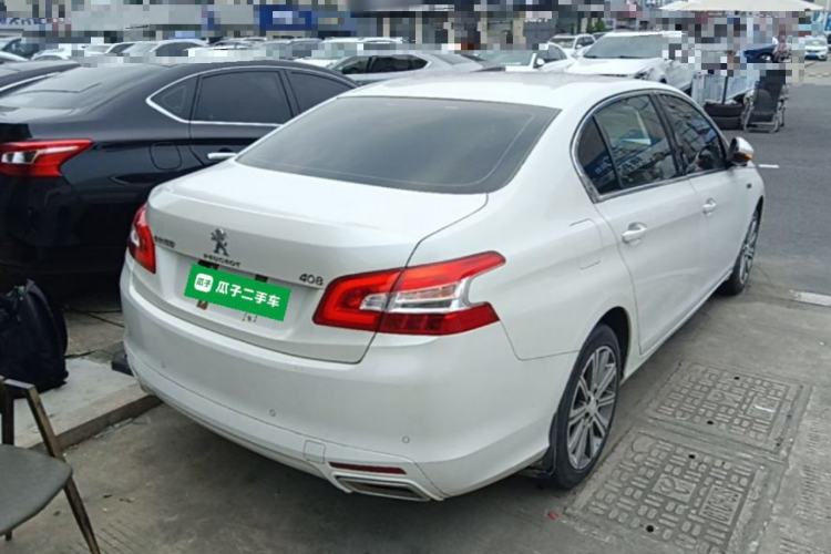 Used Peugeot 408 2016 1.6T Automatic Luxury Edition Rear Right 45 Deg