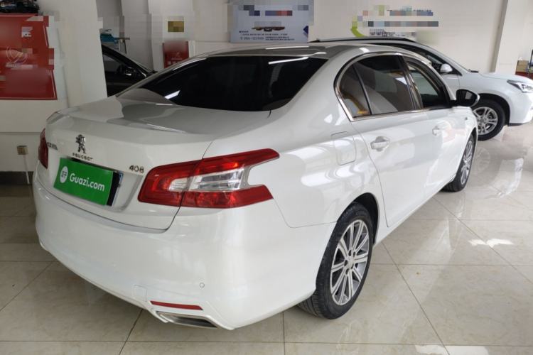 Used Peugeot 408 2016 1.6T Automatic Luxury Edition Rear Right 45 Deg