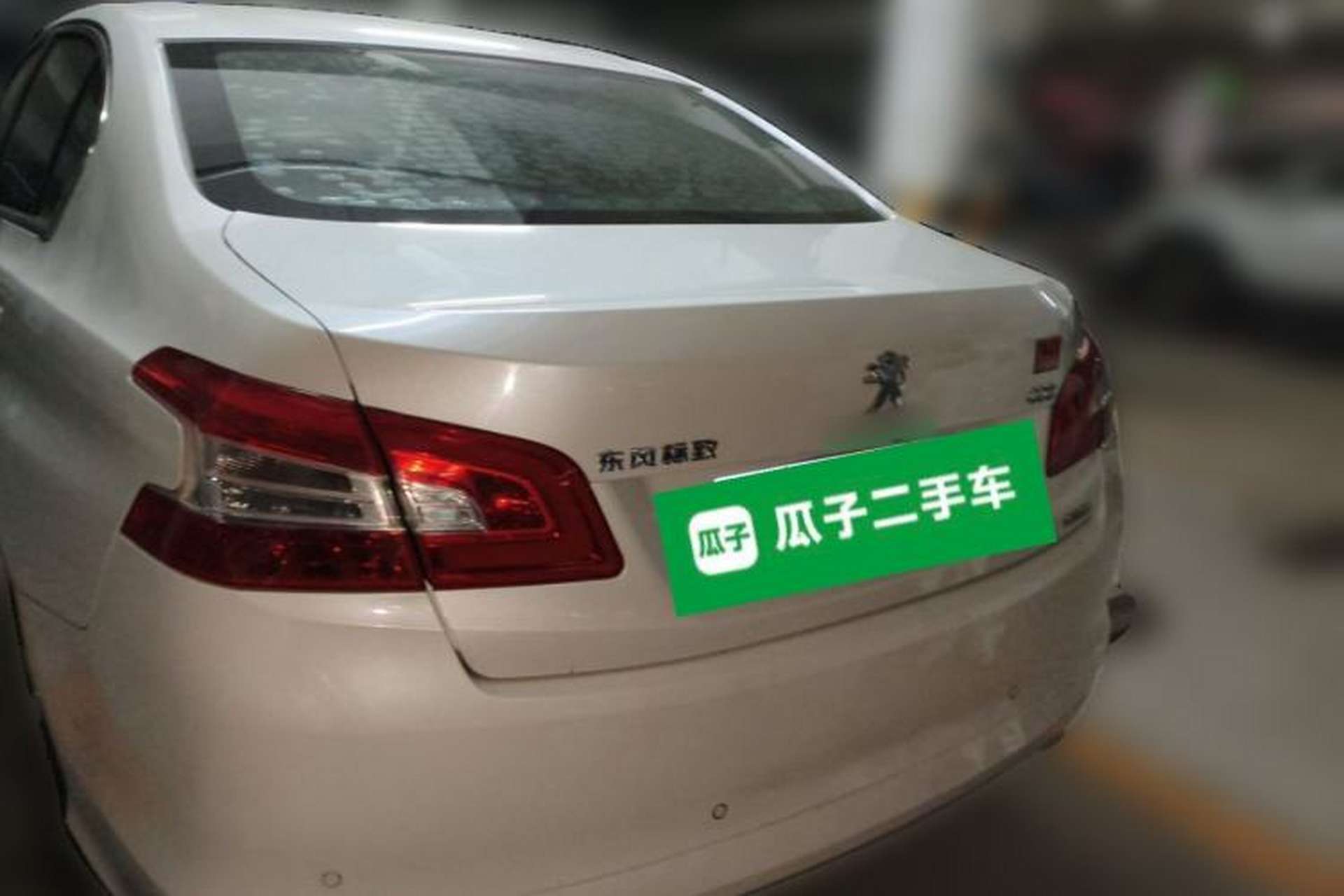 Used Peugeot 408 2016 1.6T Automatic Luxury Edition Rear