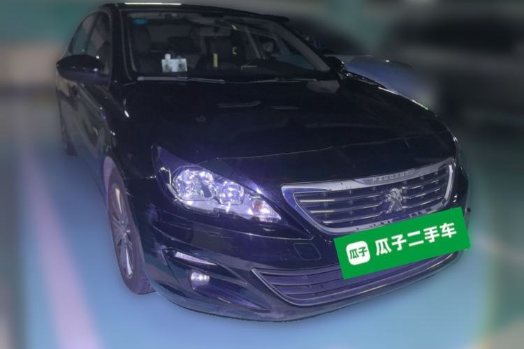 Used Peugeot 408 2018 Revised 350THP Automatic Luxury Edition Front Right 45 Deg