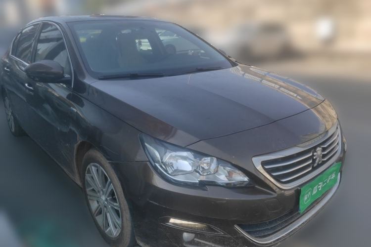 Used Peugeot 408 2018 Revised 350THP Automatic Luxury Edition Front Right 45 Deg