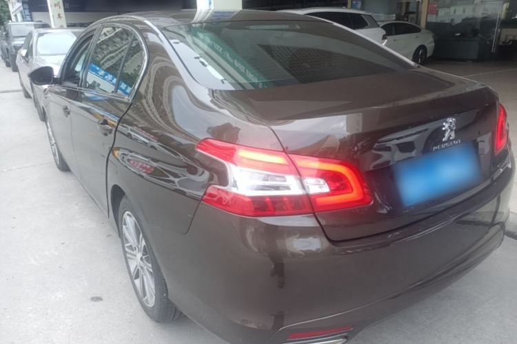 Used Peugeot 408 2018 350THP Automatic Luxury Edition Rear Left 45 Deg