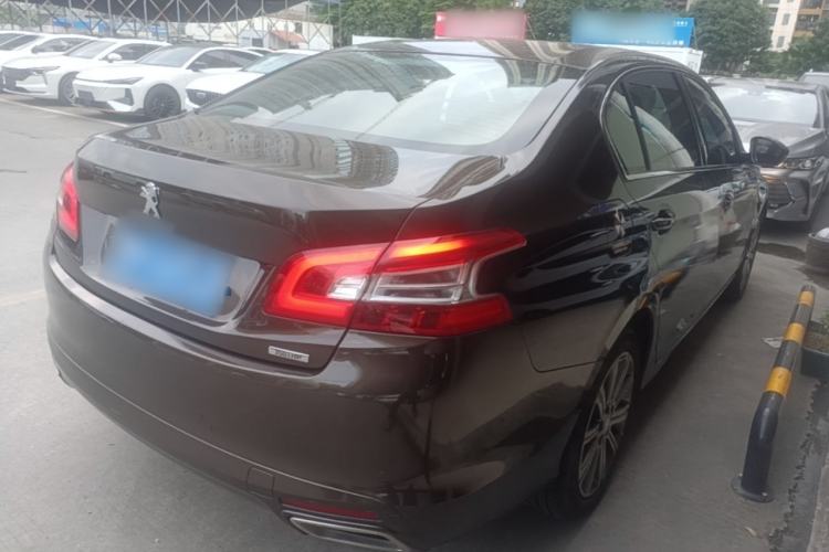 Used Peugeot 408 2018 350THP Automatic Luxury Edition Rear Right 45 Deg