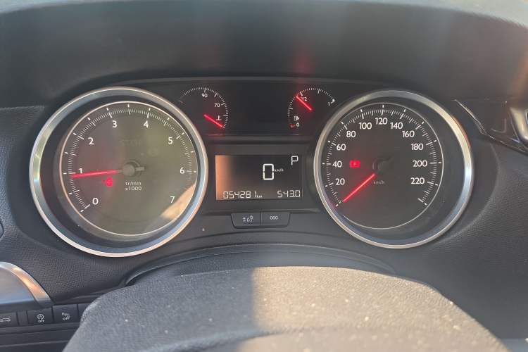 Used Peugeot 408 2018 Revised 350THP Automatic Luxury Edition Instrument Cluster