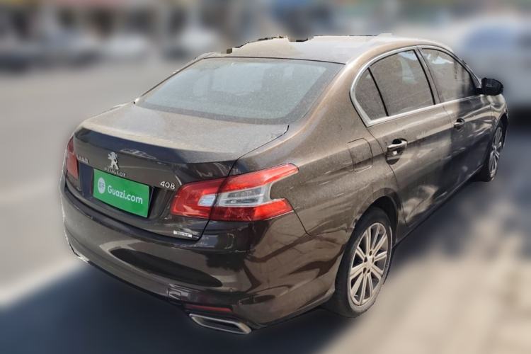 Used Peugeot 408 2018 Revised 350THP Automatic Luxury Edition Rear Right 45 Deg