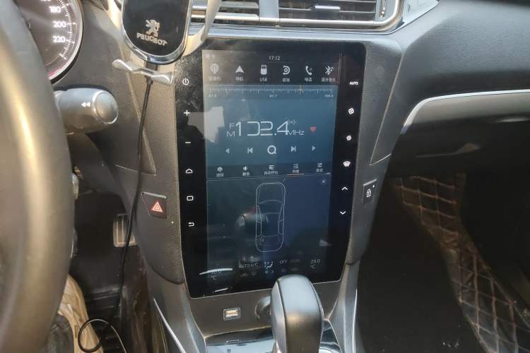 Used Peugeot 408 2018 Revised 350THP Automatic Luxury Edition Audio And AC Panel