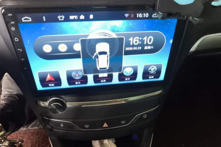 Used Peugeot 408 2018 350THP Automatic Luxury Edition Audio And AC Panel