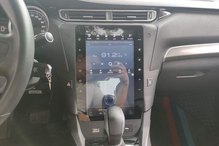 Used Peugeot 408 2018 Revised 350THP Automatic Luxury Edition Audio And AC Panel