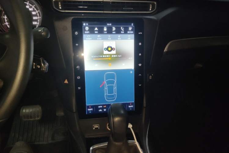 Used Peugeot 408 2018 350THP Automatic Luxury Edition Audio And AC Panel