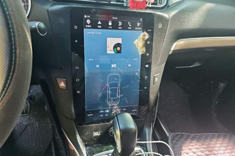 Used Peugeot 408 2018 350THP Automatic Luxury Edition Audio And AC Panel