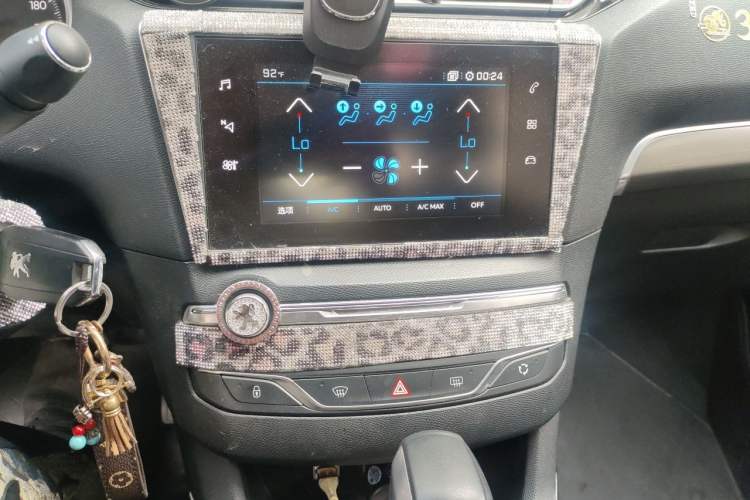 Used Peugeot 408 2018 Revised 350THP Automatic Luxury Edition Audio And AC Panel