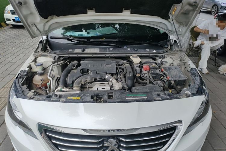 Used Peugeot 408 2018 Revised 350THP Automatic Luxury Edition Engine Bay