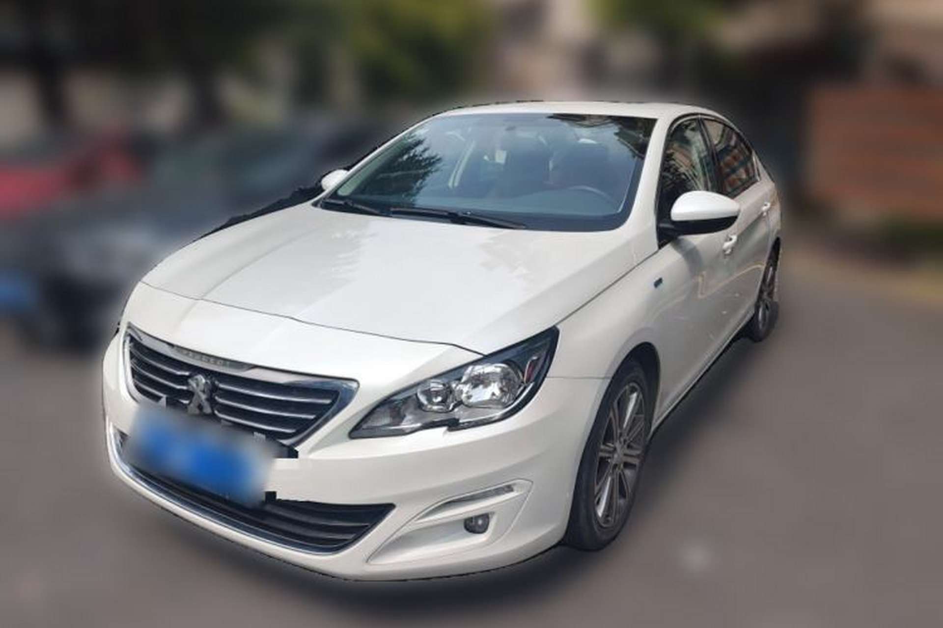 Used Peugeot 408 2018 Revised 350THP Automatic Luxury Edition Front Left 45 Deg