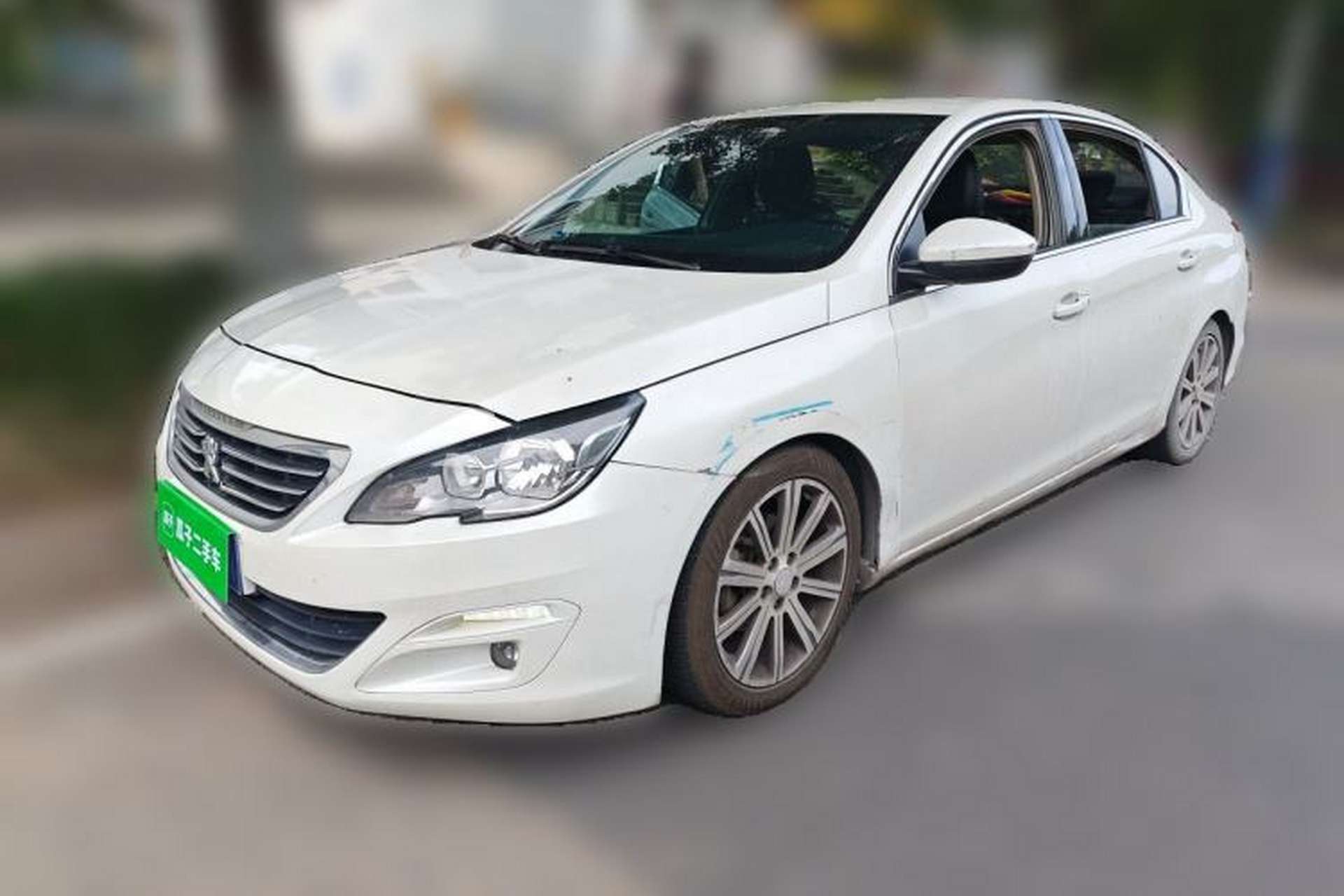 Used Peugeot 408 2018 Revised Version 1.8L Automatic Luxury Edition Front Left 45 Deg