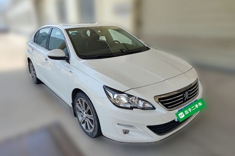 Used Peugeot 408 2018 Revised 350THP Automatic Luxury Edition Front Right 45 Deg