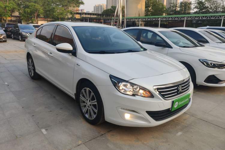 Used Peugeot 408 2018 Revised 350THP Automatic Luxury Edition Front Right 45 Deg