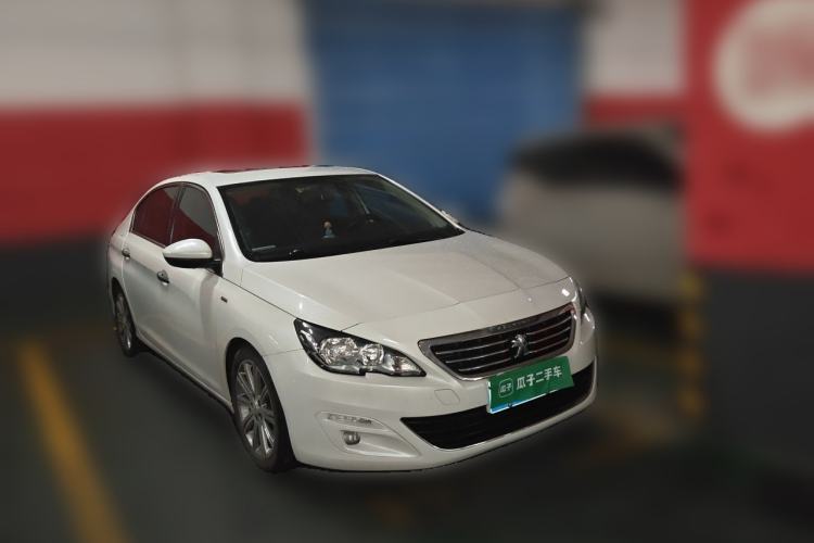 Used Peugeot 408 2018 Revised 350THP Automatic Luxury Edition Front Right 45 Deg