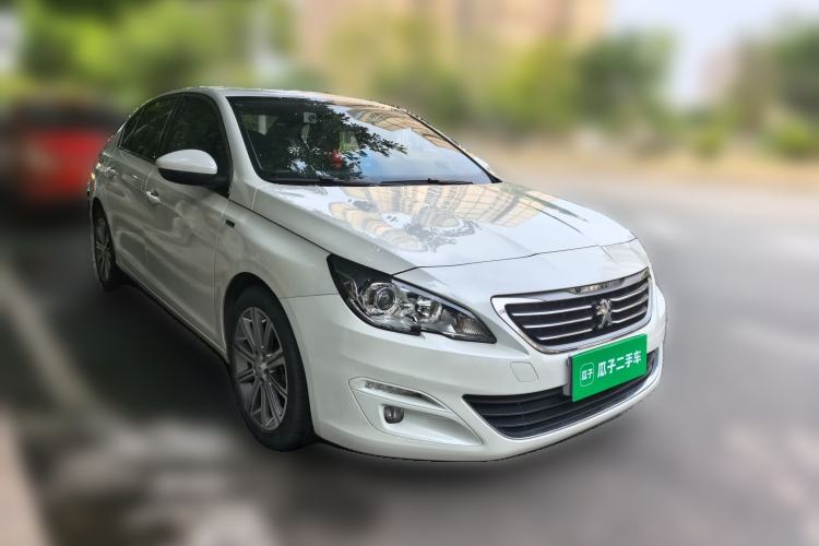 Used Peugeot 408 2018 Revised 350THP Automatic Luxury Edition Front Right 45 Deg