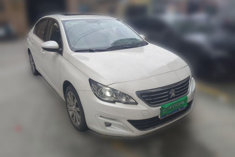 Used Peugeot 408 2018 Revised 350THP Automatic Luxury Edition Front Right 45 Deg