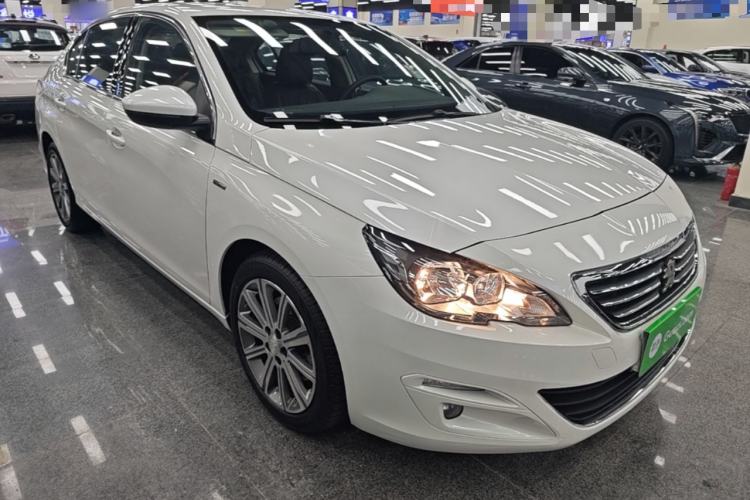 Used Peugeot 408 2018 Revised 350THP Automatic Luxury Edition Front Right 45 Deg