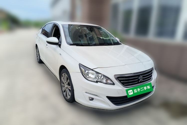 Used Peugeot 408 2018 Revised 350THP Automatic Luxury Edition Front Right 45 Deg