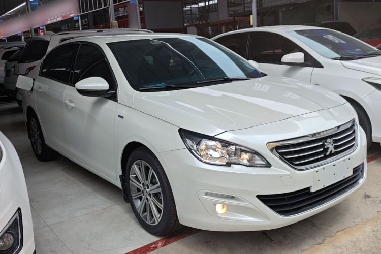 Used Peugeot 408 2018 Revised 350THP Automatic Luxury Edition Front Right 45 Deg