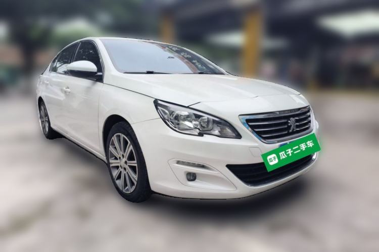 Used Peugeot 408 2018 Revised Version 1.8L Automatic Luxury Edition Front Right 45 Deg