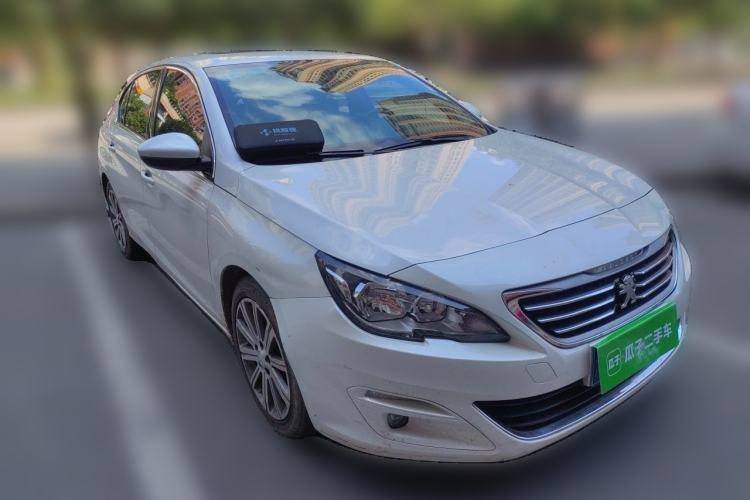 Used Peugeot 408 2018 Revised Version 1.8L Automatic Luxury Edition Front Right 45 Deg