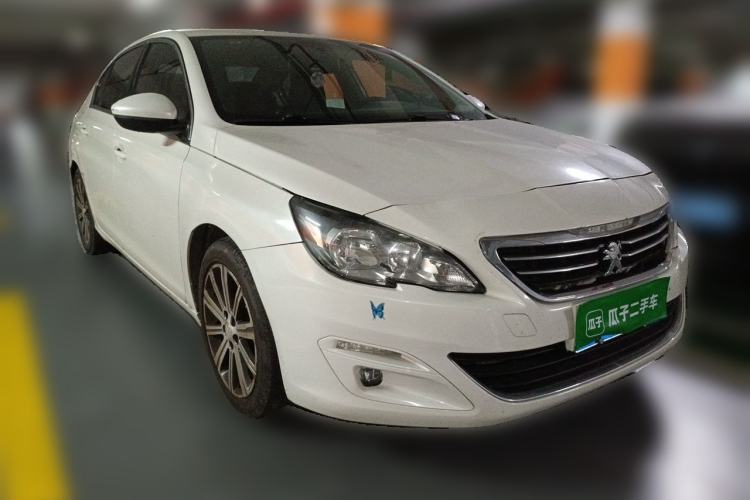 Used Peugeot 408 2018 Revised Version 1.8L Automatic Luxury Edition Front Right 45 Deg