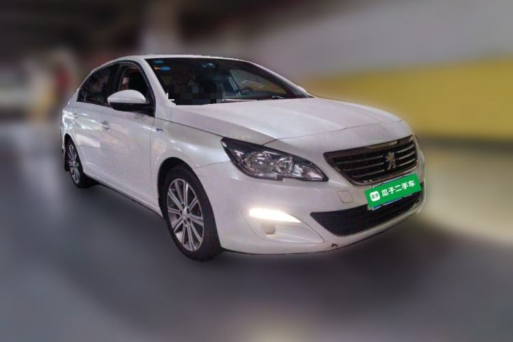 Used Peugeot 408 2018 Revised 350THP Automatic Luxury Edition Front Right 45 Deg