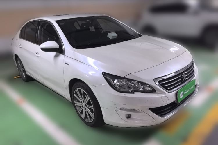 Used Peugeot 408 2018 Revised 350THP Automatic Luxury Edition Front Right 45 Deg