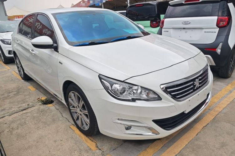 Used Peugeot 408 2018 Revised 350THP Automatic Luxury Edition Front Right 45 Deg