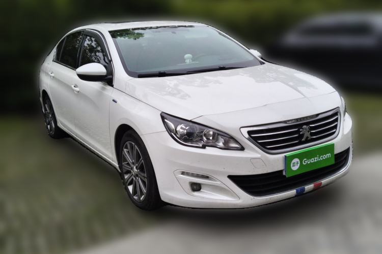 Used Peugeot 408 2018 Revised 350THP Automatic Luxury Edition Front Right 45 Deg