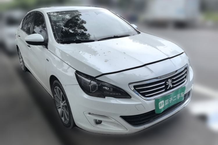 Used Peugeot 408 2018 Revised 350THP Automatic Luxury Edition Front Right 45 Deg