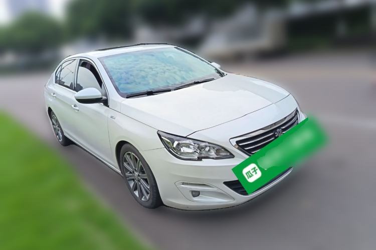 Used Peugeot 408 2018 Revised 350THP Automatic Luxury Edition Front Right 45 Deg