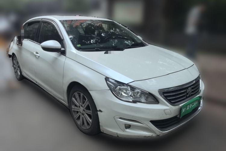 Used Peugeot 408 2018 Revised Version 1.8L Automatic Luxury Edition Front Right 45 Deg