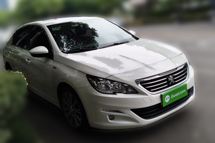 Used Peugeot 408 2018 Revised 350THP Automatic Luxury Edition Front Right 45 Deg